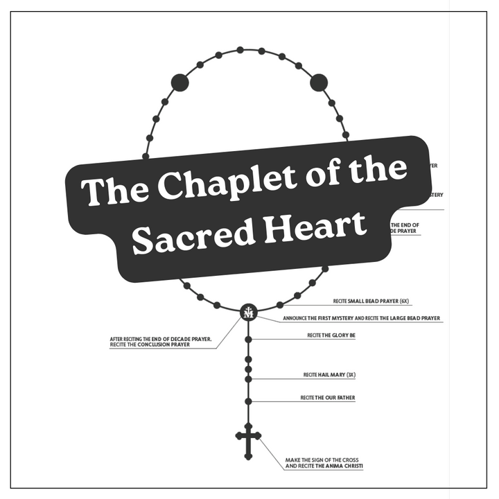 Chaplet of the Sacred Heart of Jesus: How to Pray Guide and PDF