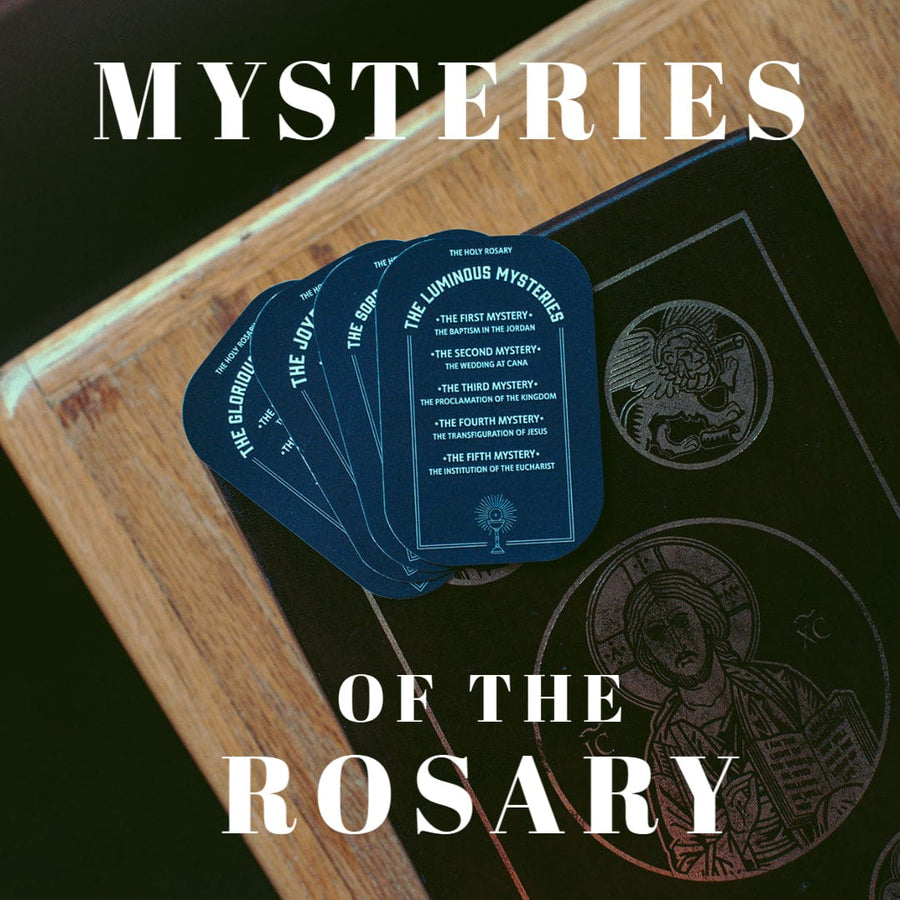 Mysteries of the Rosary Cards
